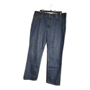 Carhartt Relaxed Fit 5-Pocket Jeans Men’s 40x32 Frontier Blue Casual Denim